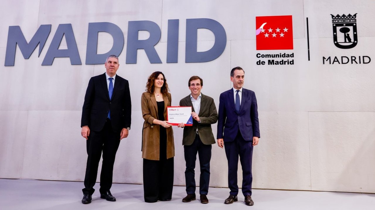 Entrega de los premios en la tercera jornada de FITUR - Ayuntamiento de Madrid