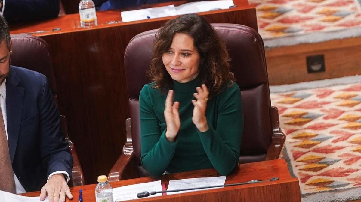 La presidenta de la Comunidad de Madrid, Isabel Díaz Ayuso - Servimedia