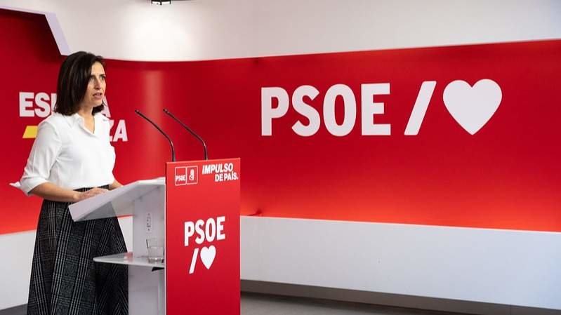 Comparecencia ante la prensa después de una reunión de la dirección del PSOE - Servimedia