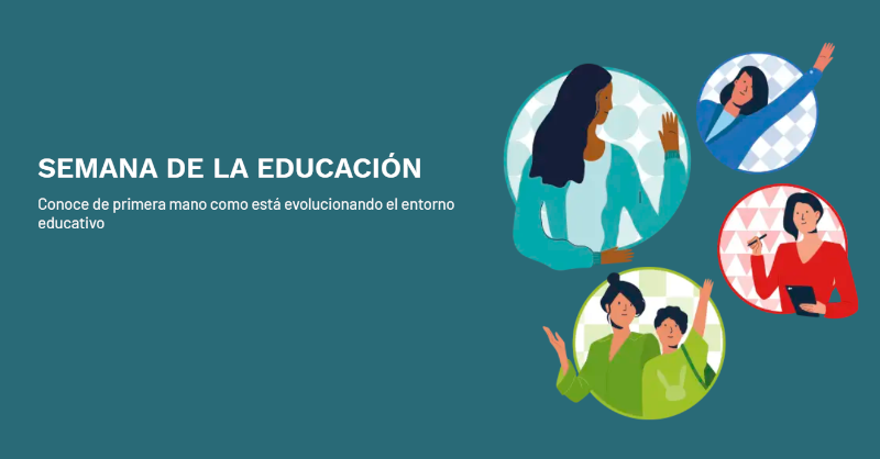Cartel Semana de la Educación Madrid 2024. |Foto del Ministerio de Educación - Servimedia
