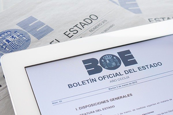 Boletín Oficial del Estado - web BOE