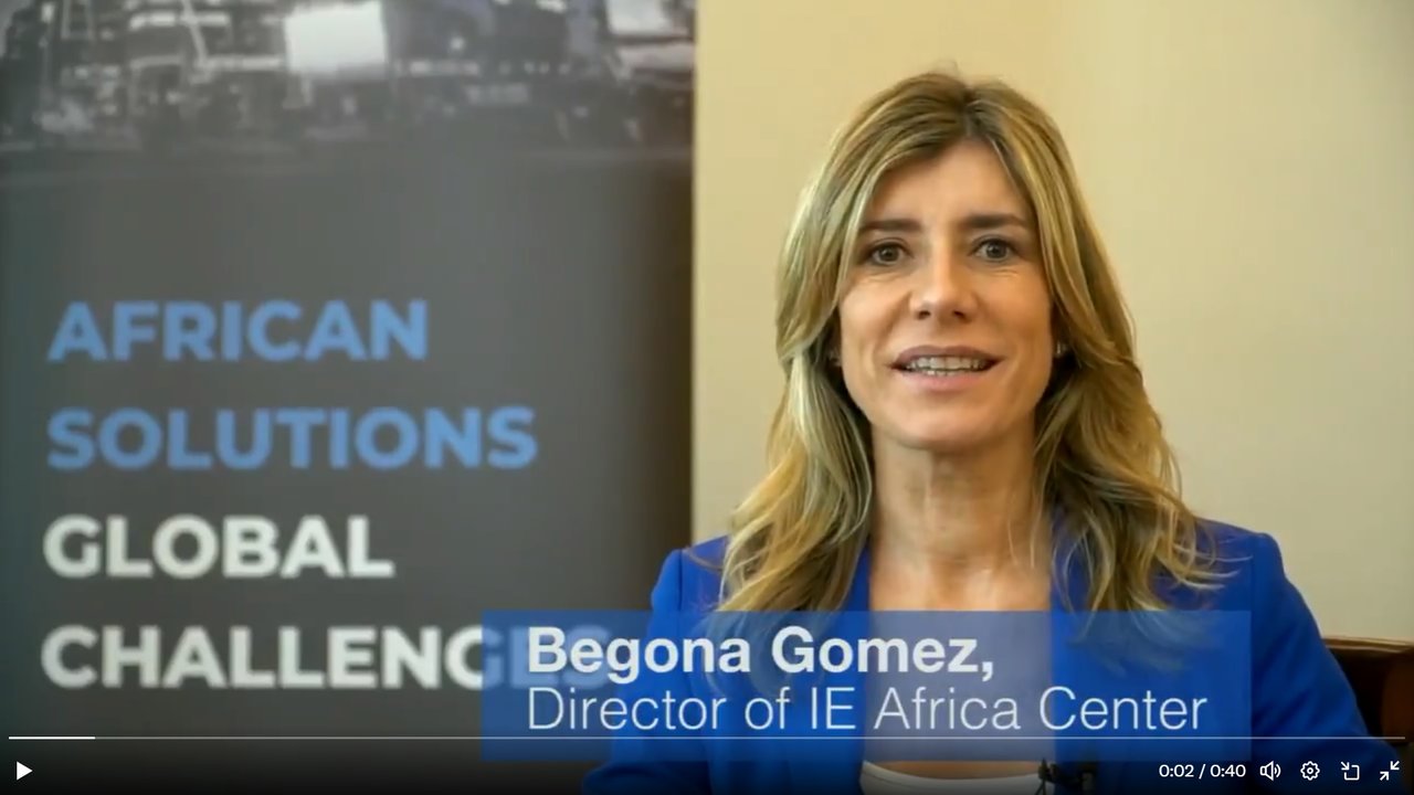 Begoña Gómez, directora del IE African Center - twitter.com.UNWTO