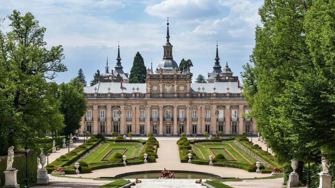 Vista del Palacio de La Granja