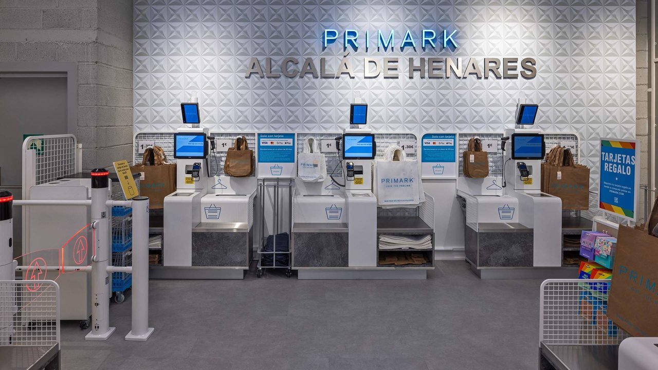 Puntos de pago de la primera tienda de Primark en Alcalá de Henares - Primark