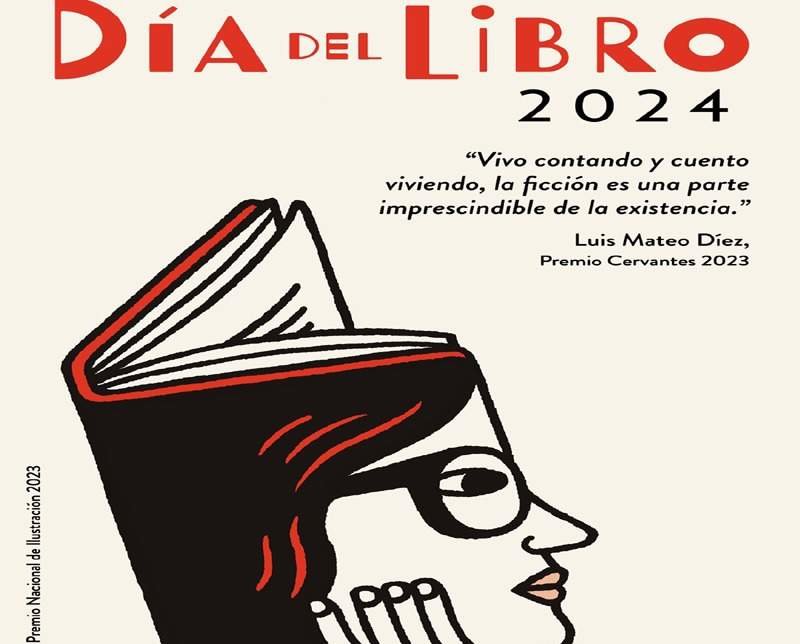 Cartel conmemorativo del Día del Libro 2024 - Ministerio de Cultura