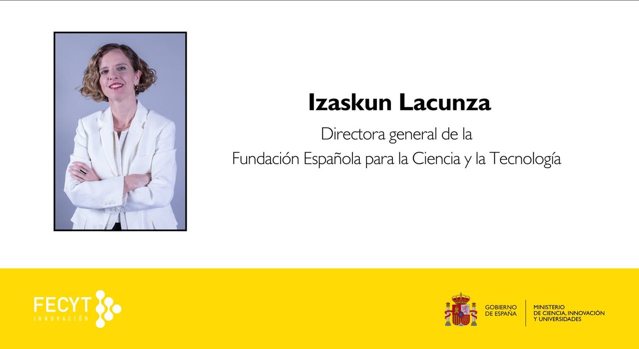 directora general de la Fundación Española para la Ciencia y la Tecnología - Foto del Ministerio de Ciencia, Innovación y Universidades